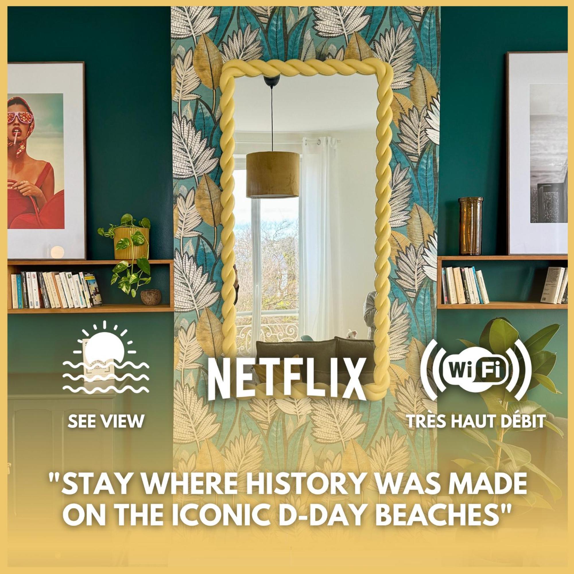 Sunny Apt On D-Day Beach With Parking Saint-Côme-de-Fresné Dış mekan fotoğraf